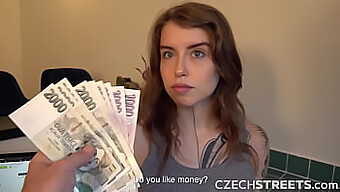 Authentic Czech Reality Experience With A Cash-For-Sex Pizza Delivery Girl