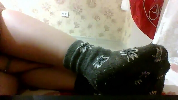 Found Footage: Girl'S Legs Caught On Hacked Webcam