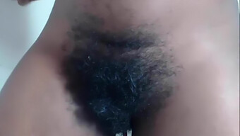 Hairy Ebony Ex-Girlfriend In A Hot Video