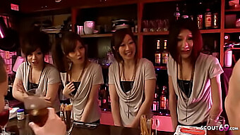 Japanese Club Hosts Steamy Group Sex Party With Petite Asian Teens