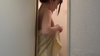 Freshman Year'S Sarina Kurokawa In A Steamy Solo Shower Session