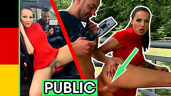 Jolee Love'S European Beauty Gets Wild In The Park