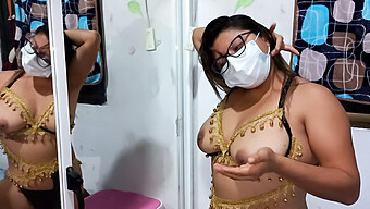 Ayah Tiri Dan Remaja India Terlibat Dalam Tarian Arab Sebelum Pertemuan Seksual