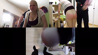 Lilis Tredobbelt Spanking: En Fuld Version Af Trekantdisciplin - 26 Minutter