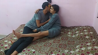 Desi Teen With Small Frame Gives Deepthroat And Experiences Intense Orgasm During Sex