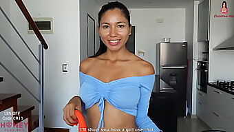 Christina Rio Pleasures Herself With A Vibrator Before Engaging In Sexual Intercourse With A Male Partner