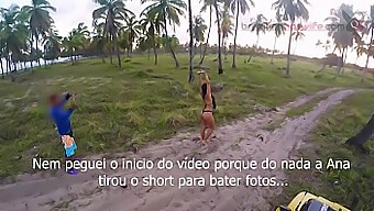 Brazilian Couple Shares Intimate Moments By The Ocean In Maracaipe