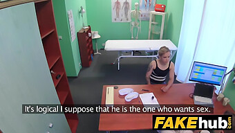 Hidden Camera Captures Doctor'S Intimate Examination On Czech Babe