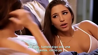 Abella Has Sex With Her Stepmom In Spanish-Subtitled Video