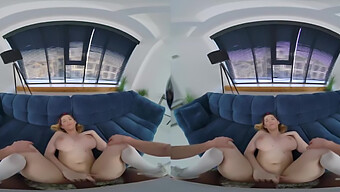 Virtual Reality Experience Of A Shaved Pussy And Big Natural Tits