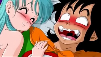 Parodie De Dragon Ball Z : Les Gros Seins Et Le Cul De Bulma En Aventure