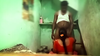 18-Year-Old Tamil Wife'S Intimate Encounter With Another Man In The Bathroom