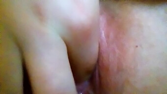 Close-Up Of My Wet And Aroused Pussy