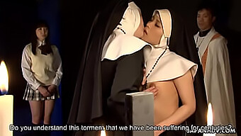 Japanese Nuns Engage In Scissoring And Fingering In Hd