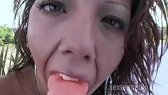 Aroused Girl Desperately Craves Climax