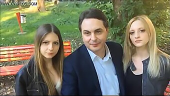 Andrea Dipre U Parku Se Igra Sa Budućim Porno Zvezdama